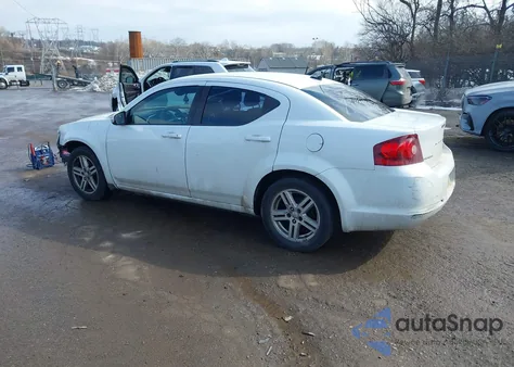 2012 Dodge Avenger Sxt z USA, uszkodzony, nr VIN 1C3CDZCB9CN211857